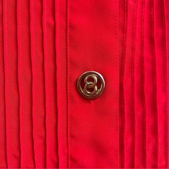 Worthington Vintage Red Blouse - Picture 9 of 14